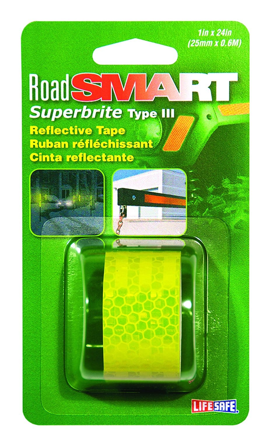 LIFE SAFE ROAD SMART SUPERBRITE TYPE II REFLECTIVE TAPE 1 ...