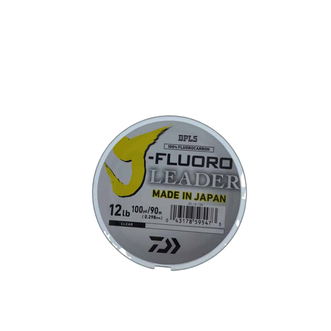 Daiwa JFL150-50 J-Fluoro Fluorocarbon Leader 150Lb 50Yd Clear Fishing Line 