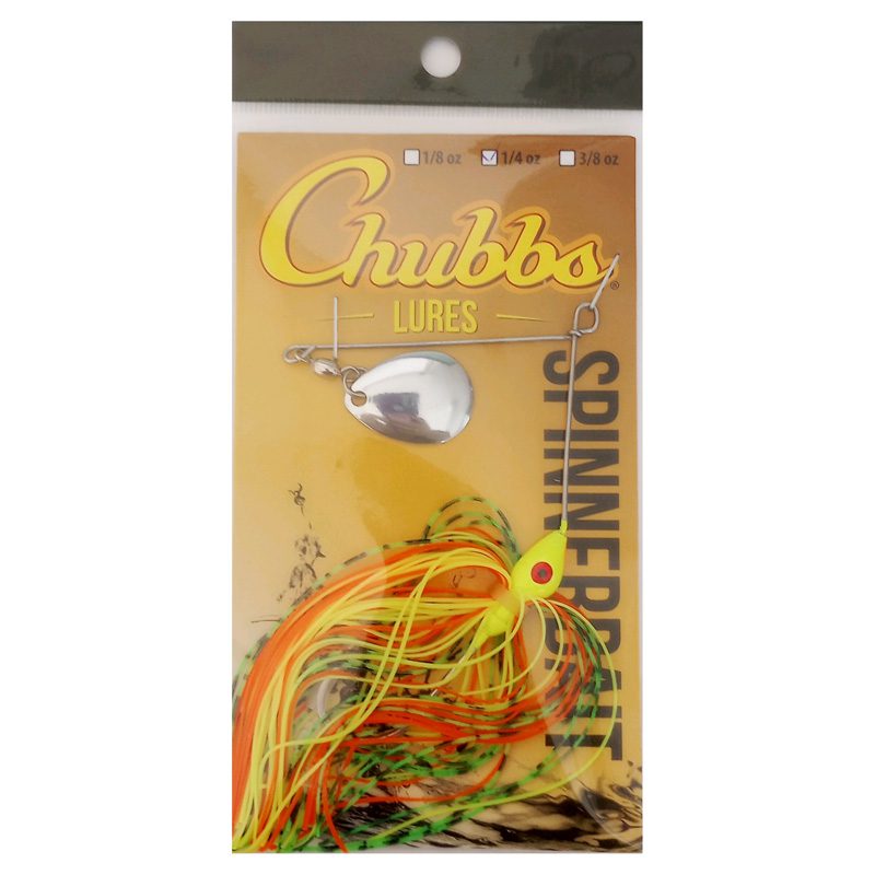 CLOSEOUT* CHUBBS SPINNER BAIT ONE BLADE - 1/4OZ - Northwoods
