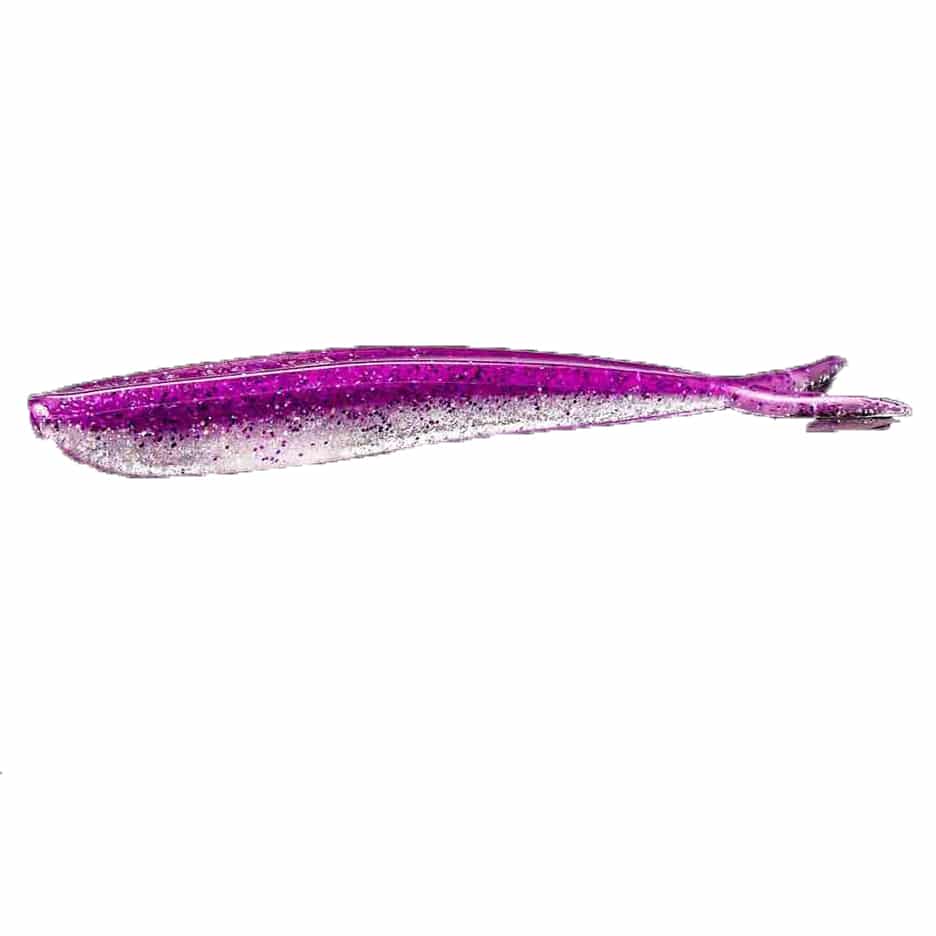 Lunker City Fin-S Fish - 4 - Purple Ice