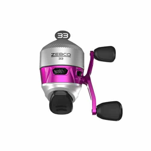 CLOSEOUT** ZEBCO® 33 SPINCAST REEL - PINK - Northwoods Wholesale Outlet