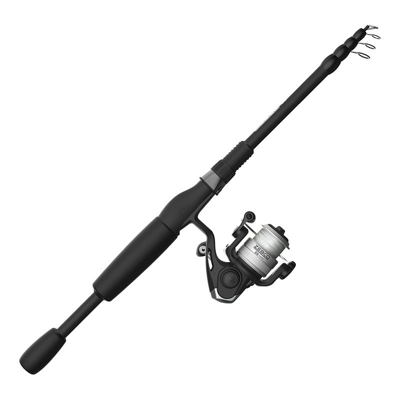 ZEBCO 33 TELESCOPIC SPINNING ROD COMBO - 6' ZS5310