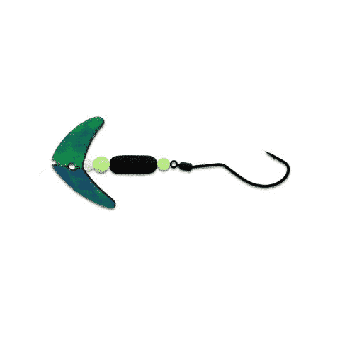  Mack's Lure 17674 Smile Blade - Shrimp Rig Chartreuse Mirror  Silver Tiger : Sports & Outdoors