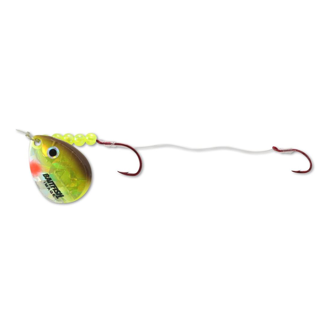 *CLOSEOUT* NORTHLAND BAITFISH SPINNER RIG - SIZE 4 ALEWIVE WHITE