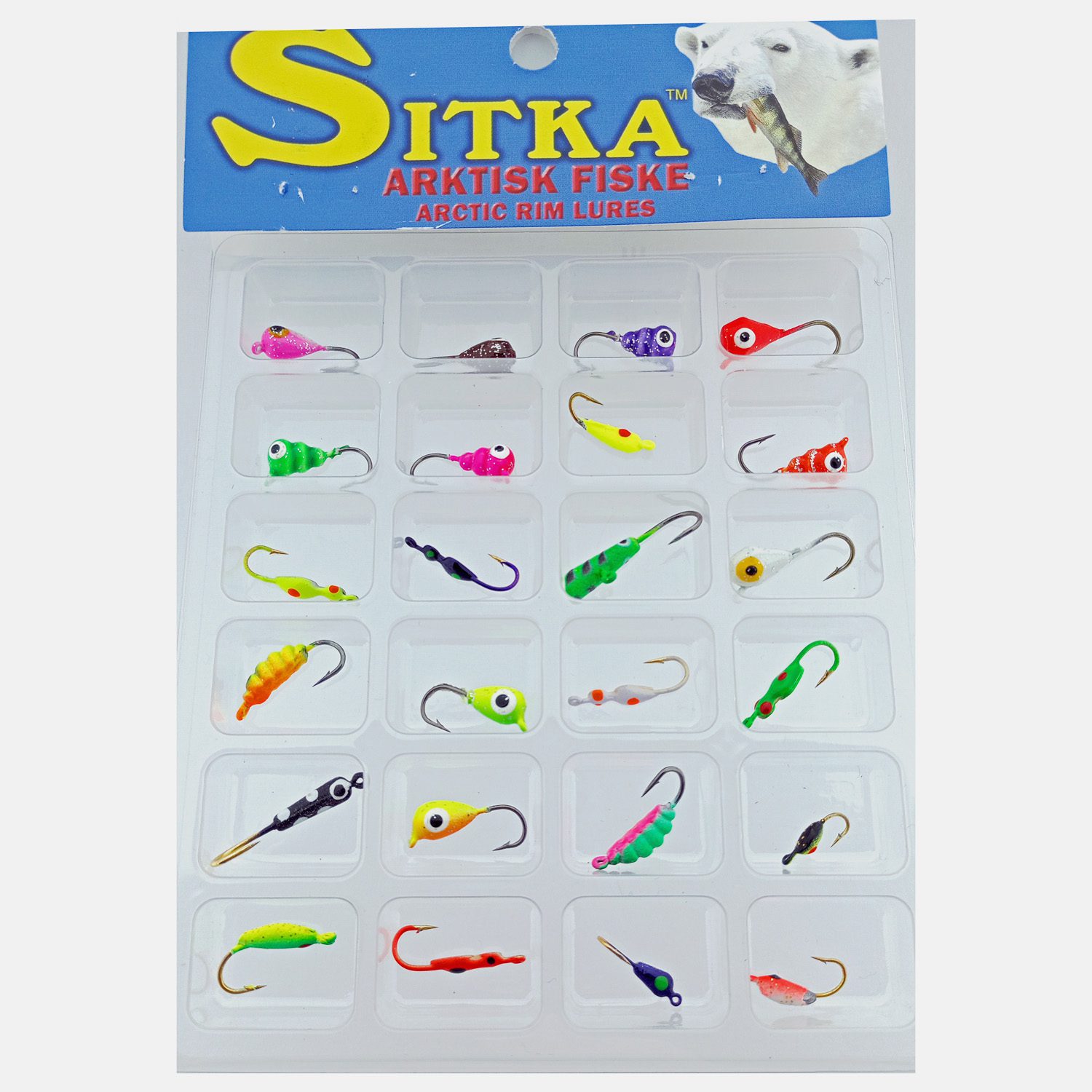 Sitka Assorted 24 Pc Ice Jig Kits