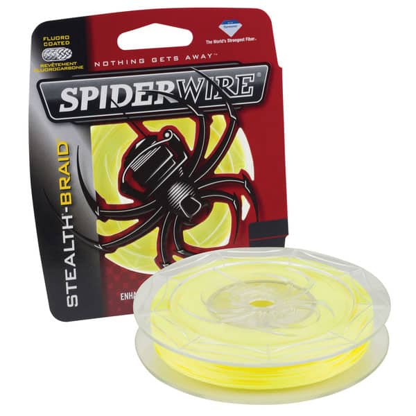 CLOSEOUT* SPIDERWIRE® STEALTH BRAID YELLOW 125 YARDS - Northwoods Wholesale  Outlet