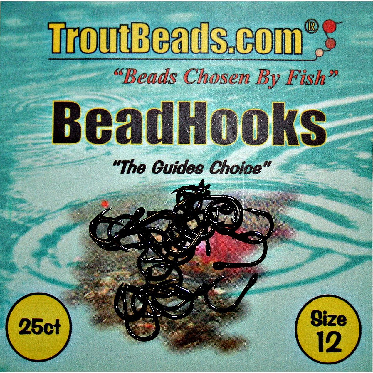 Troutbeads Hooks One 25 Pack Size # 12 