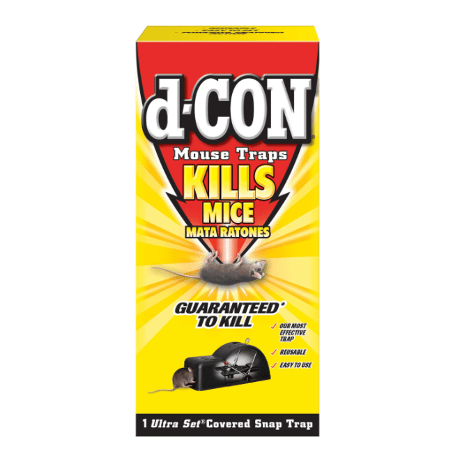 D-CON COVERED GUARANTEED TO KILL SNAP TRAP - Northwoods Wholesale