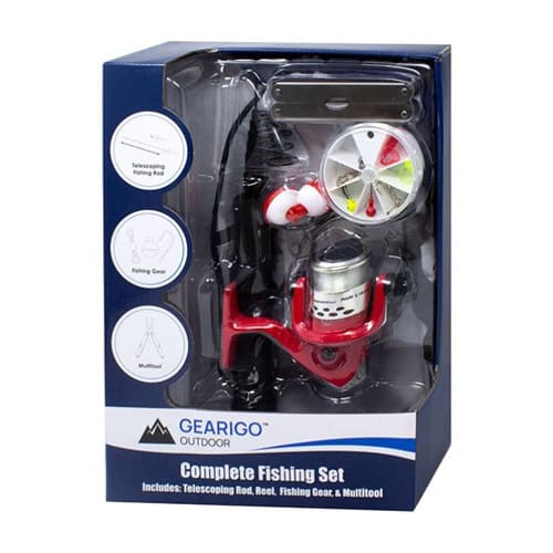 GEARIGO OUTDOOR COMPLETE FISHING SET FC-T-BX1 - Northwoods Wholesale Outlet