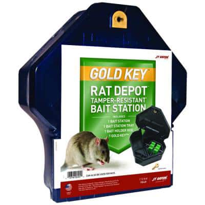 JT Eaton Gold Key Rat Depot Refillable Bait Station - Bliffert Lumber and  Hardware
