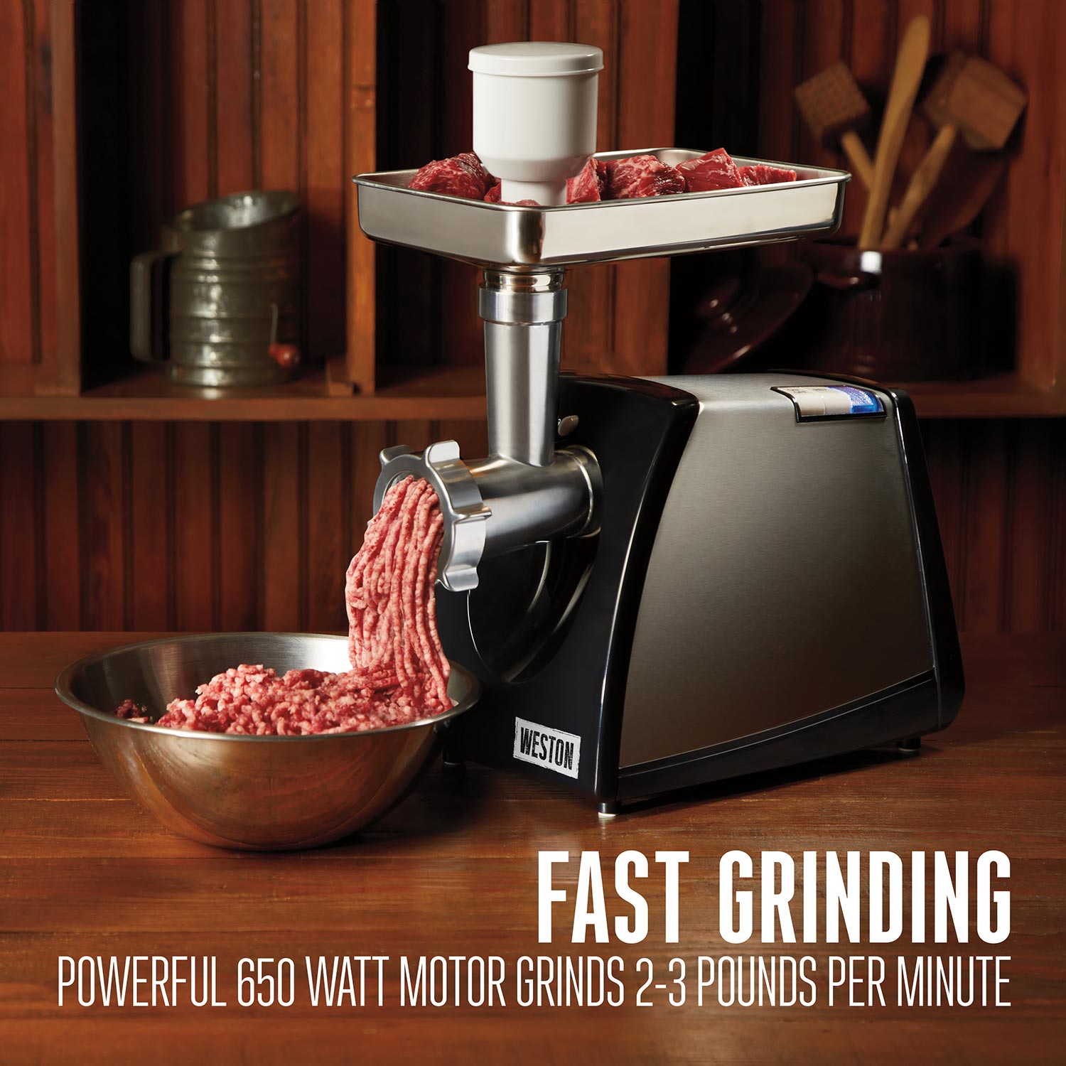 Grinding Meat in Your Home Kitchen