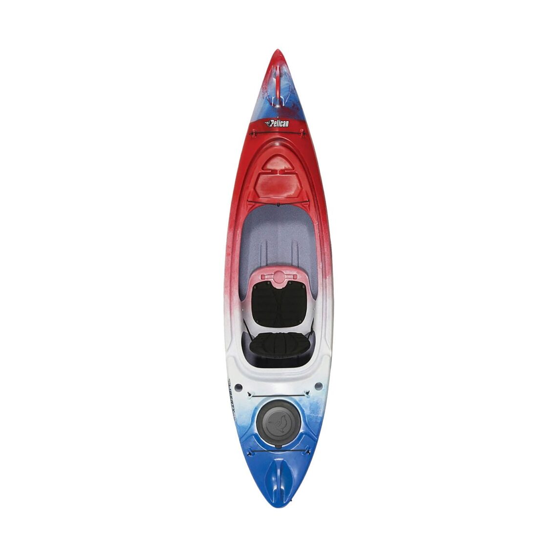 PELICAN LIBERTY 9.5 RED, WHITE AND BLUE KAYAK - Northwoods Wholesale Outlet