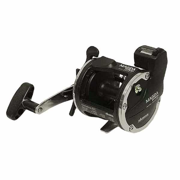 Okuma Magda Pro MA30DLX LEFT HAND Trolling Reel with Line Counter 2 PACK 