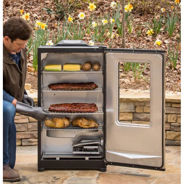 MASTERBUILT ADVENTURE SERIES 40 BLUETOOTH DIGITAL ELECTRIC SMOKER SS MB20074719