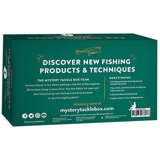 MYSTERY TACKLE BOX - BASS FISHING KIT