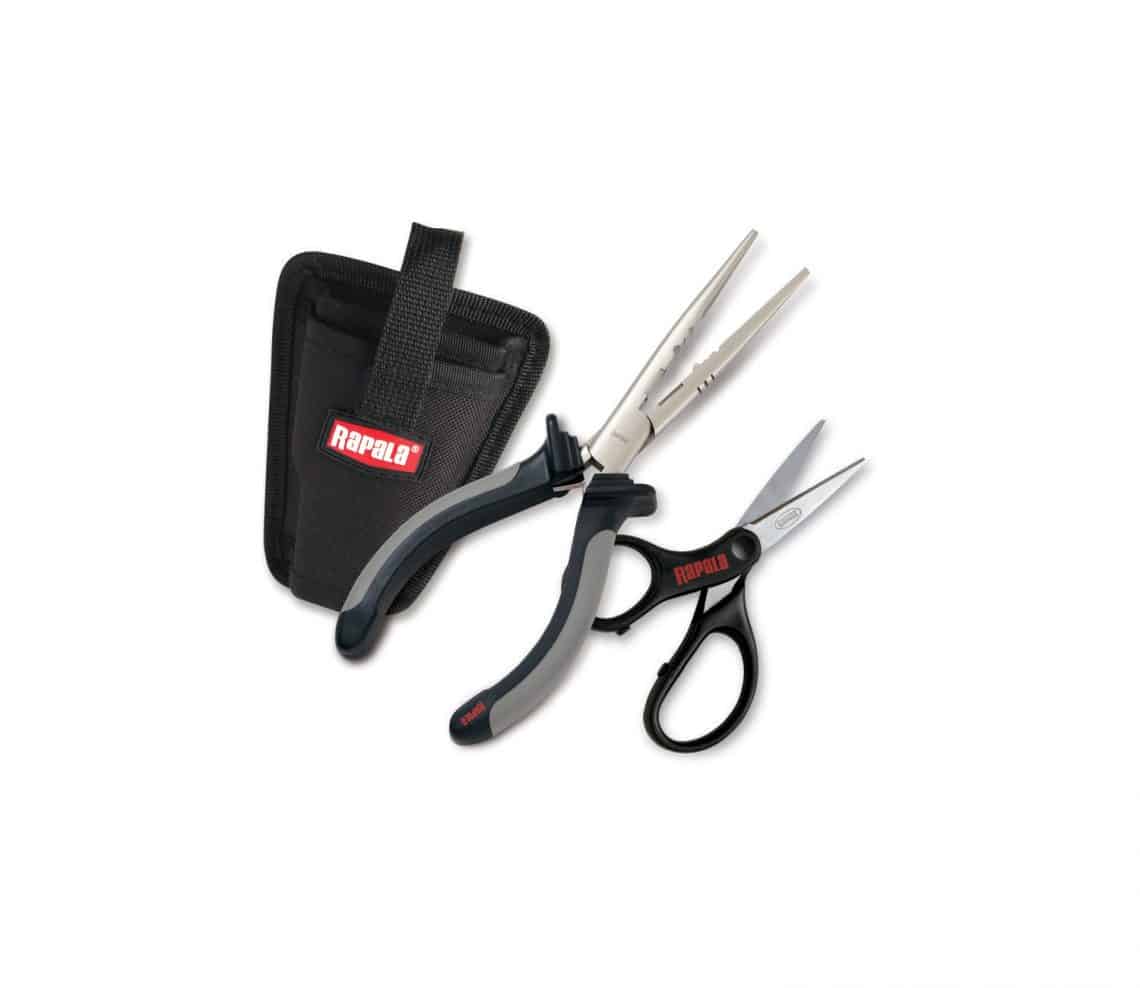 Fishing Accessories Scissor Stainless Steel Retractable Badge Holder  Electrician Portable Scissors Plier Cut PE Braid Line Tools