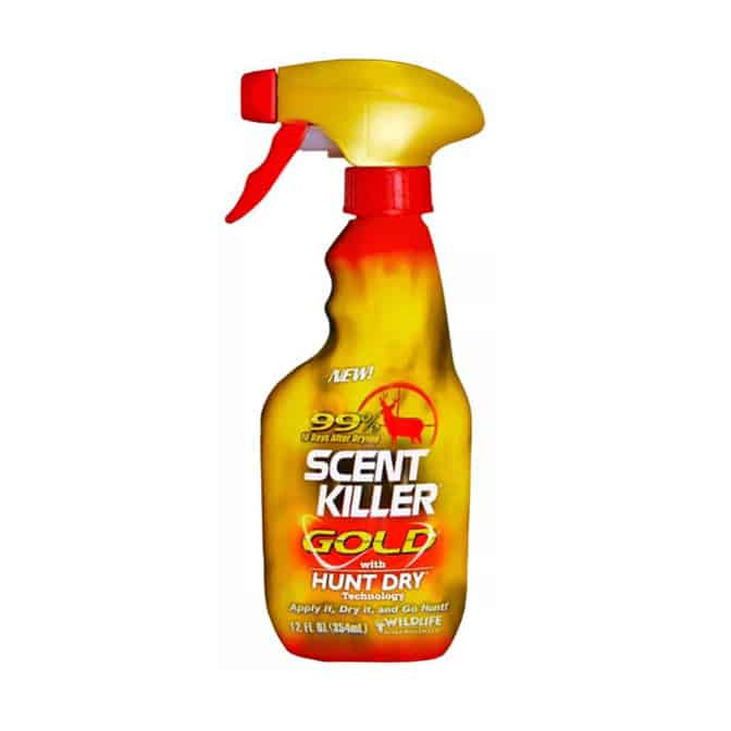 WILDLIFE RESEARCH SCENT KILLER GOLD 12oz SPRAY Northwoods Wholesale