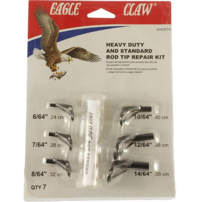 EAGLE CLAW HEAVY DUTY AND STANDARD ROD TIP REPAIR KIT - Northwoods  Wholesale Outlet